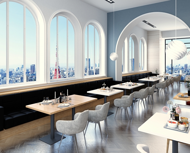 爽やかなレストランイメージ20250813